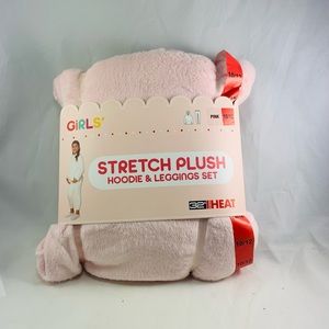 32 Degrees Heat Stretch Plush hoodie and leggings set
